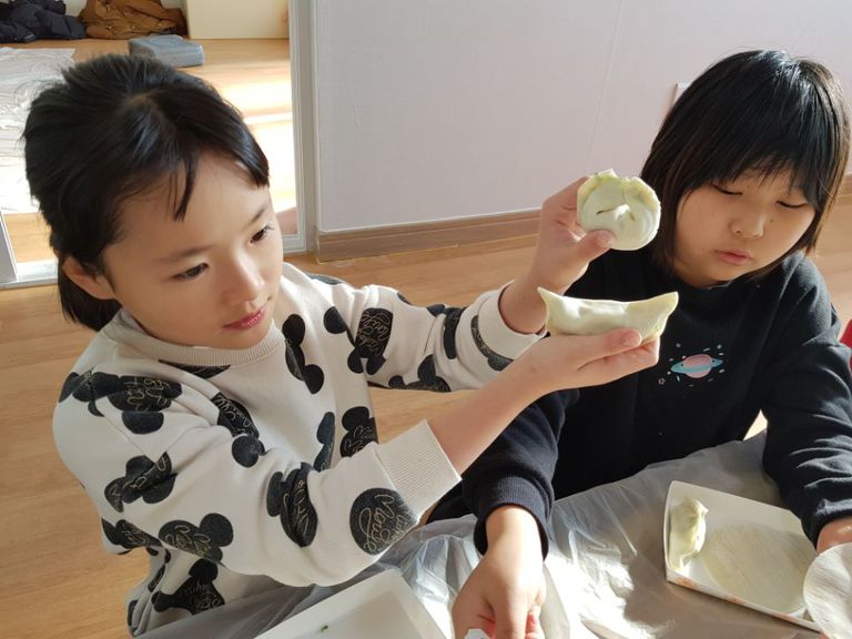 도성공부방 요리체험교실 진행