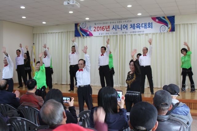 시니어체육대회 실시