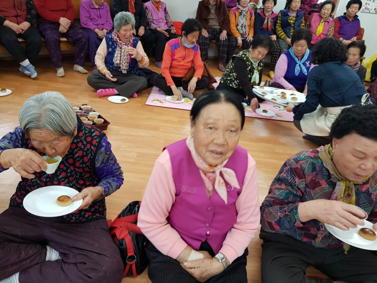 차문화서비스 진행