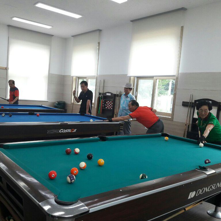 여천NCC의 건강레포츠센터 개선사업 추진....당구장이 달라졌어요