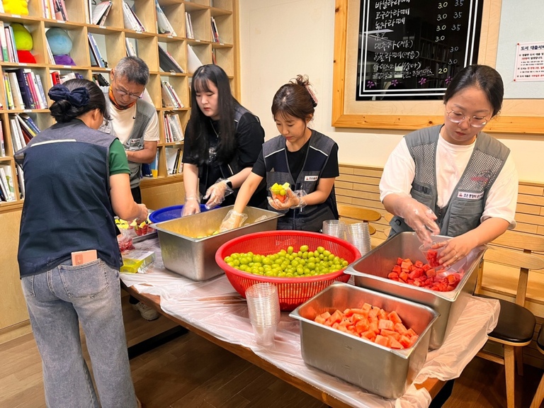 (유)조은골재와 함께하는 초복愛 한 그릇