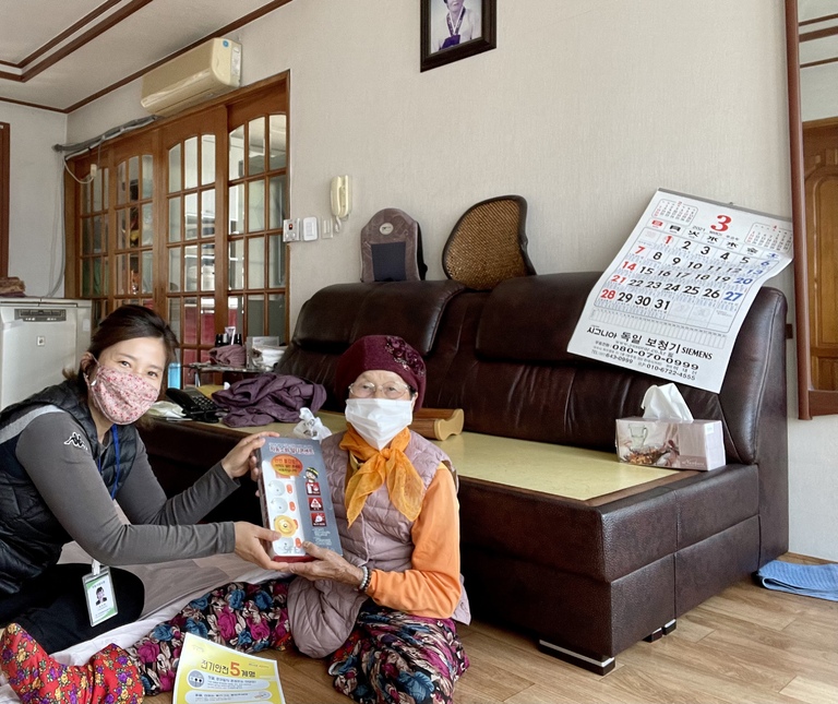 소라종합사회복지관, 자동화 멀티콘센트 전달