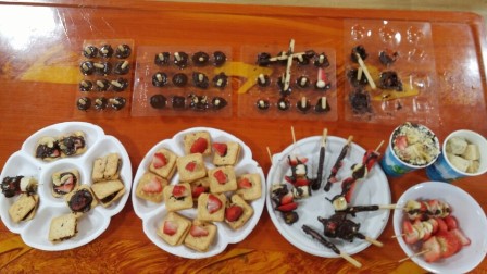 도성아이들과 초콜렛만들었어요~